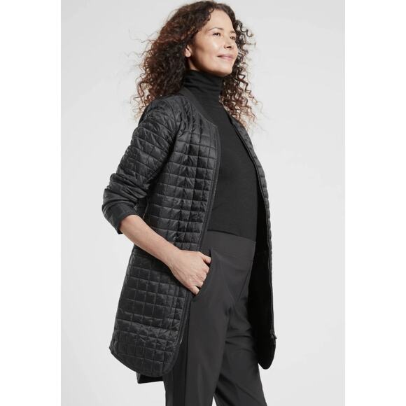 Athleta Grandview PrimaLoft Shell Jacket Black Size XL - Picture 3 of 13